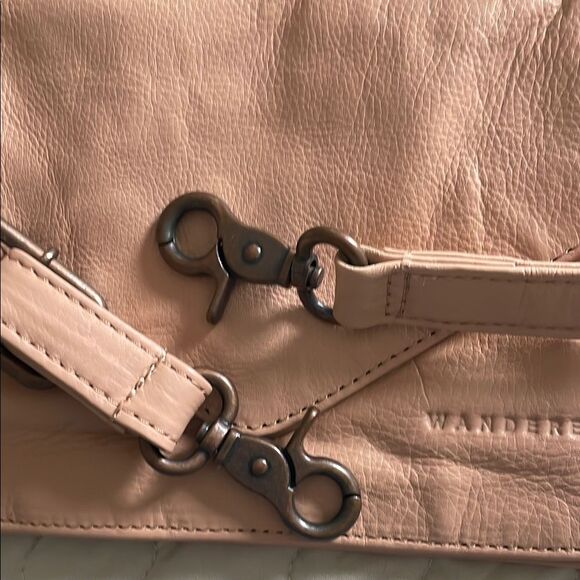 Wanderers Pink Petite Marseille Crossbody Bag with Envelope Flap - Picture 7 of 7